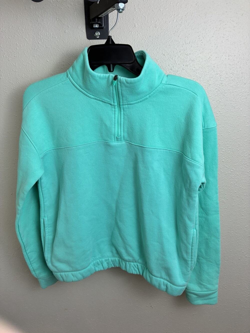 Tek Gear Ultrasoft Fleece Sweatshirt 1/4 Zip Girls Size XL 18/20